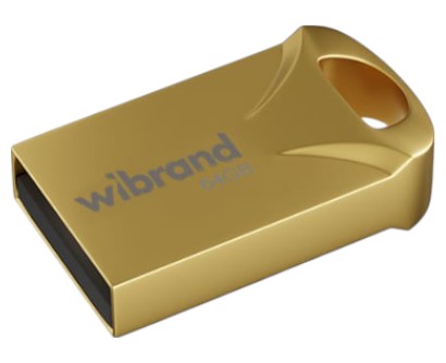 Флеш USB Wibrand USB 2.0 Hawk 64Gb Gold (WI2.0/HA64M1G) - Фото 1