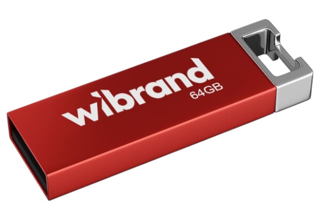 Флеш USB Wibrand USB 2.0 Chameleon 64Gb Red (WI2.0/CH64U6R) - Фото 1