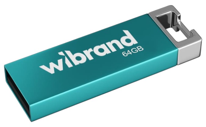 Флеш USB Wibrand USB 2.0 Chameleon 64Gb Light Blue (WI2.0/CH64U6LU) - Фото 1