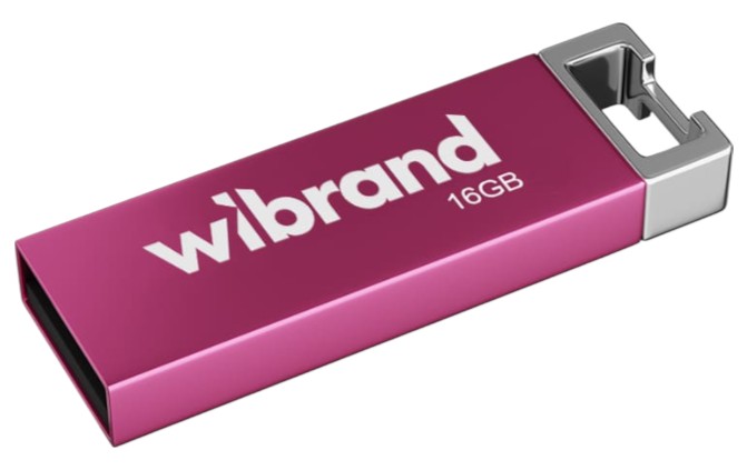 Флеш USB Wibrand USB 2.0 Chameleon 16Gb Pink (WI2.0/CH16U6P) - Фото 1