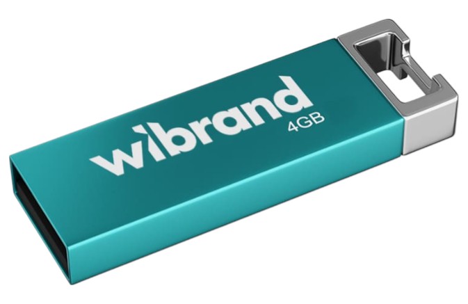 Флеш USB Wibrand USB 2.0 Chameleon 4Gb Light Blue (WI2.0/CH4U6LU) - Фото 1