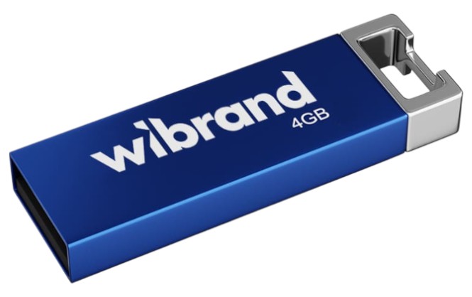 Флеш USB Wibrand USB 2.0 Chameleon 4Gb Blue (WI2.0/CH4U6U) - Фото 1