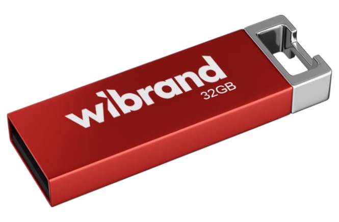 Флеш USB Wibrand USB 2.0 Chameleon 32Gb Red (WI2.0/CH32U6R) - Фото 1