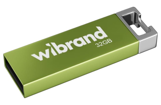 Флеш USB Wibrand USB 2.0 Chameleon 32Gb Light Green (WI2.0/CH32U6LG) - Фото 1