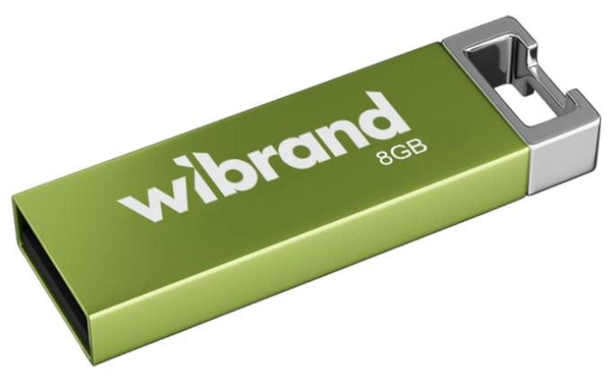 Флеш USB Wibrand USB 2.0 Chameleon 8Gb Light Green (WI2.0/CH8U6LG) - Фото 1