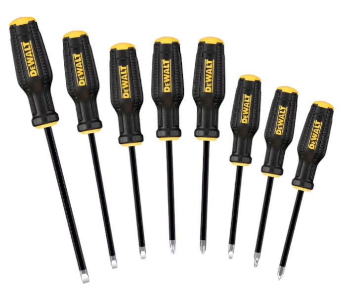 Набір викруток DeWALT TOUGHSERIES MAX FIT 8 шт. (DWHT65102-0) - Фото 1