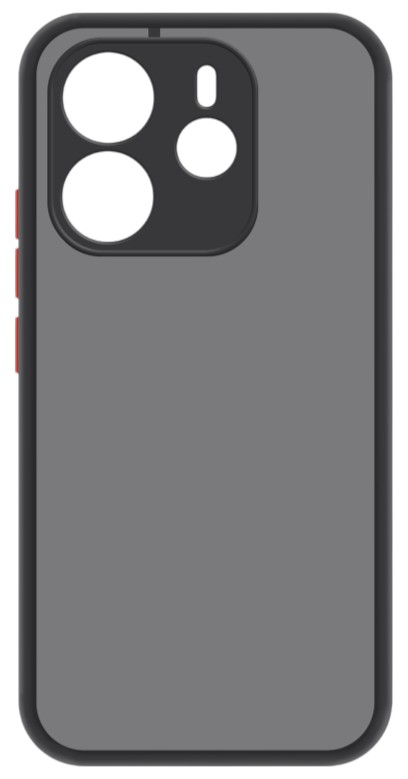 Чехол для смартфона MAKE Xiaomi Redmi Note 14 4G Frame Black (MCF-XRN144GBK) - Фото 1