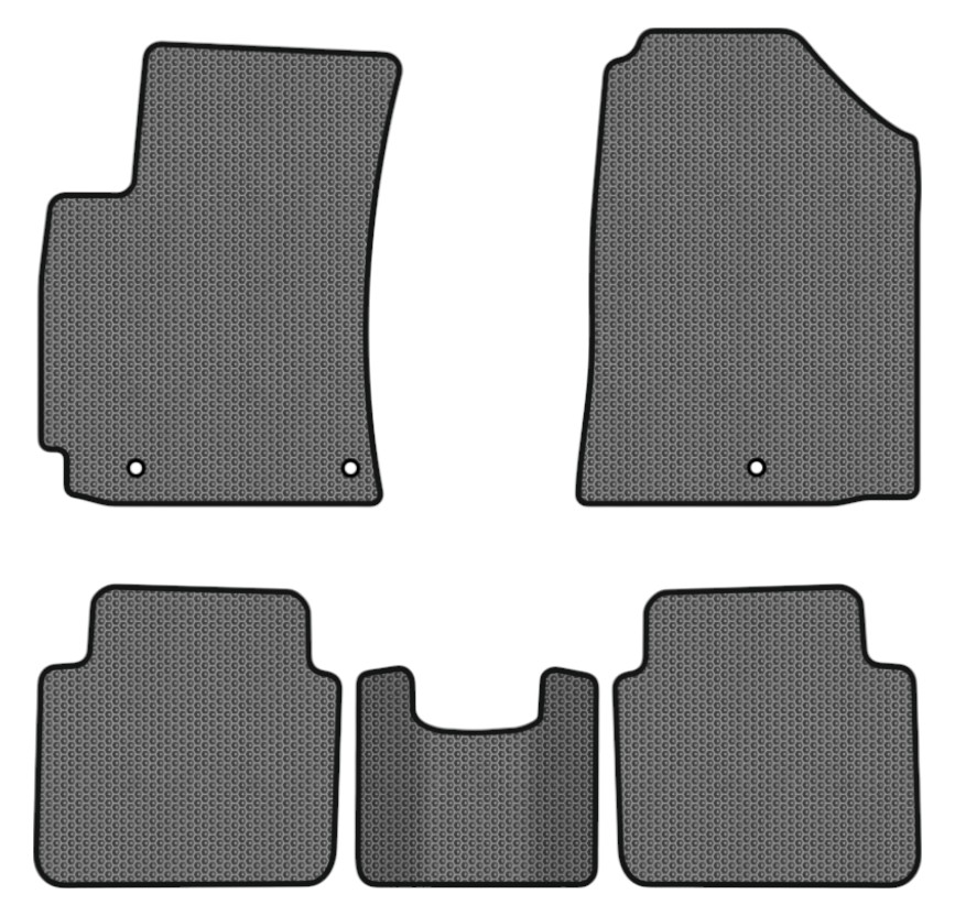 EVA коврики в салон авто EVAtech для Elantra (AD) (3 clips) Hyundai 2015-2020 6 поколение Sedan USA HY12404CG5KH3SGB - Фото 1