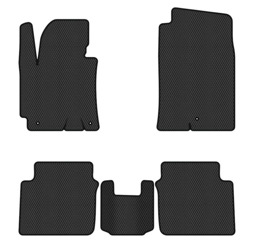 EVA коврики в салон авто EVAtech для Elantra (MD) (3 clips) Hyundai 2010-2015 5 поколение Sedan USA HY12793C5LA3RBB - Фото 1