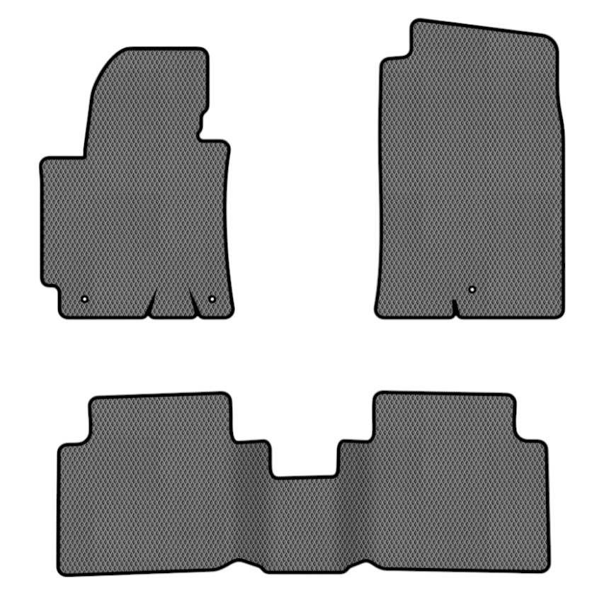 EVA коврики в салон авто EVAtech для Elantra (MD) (3 clips) Hyundai 2010-2015 5 поколение Sedan USA HY12793ZB3LA3RGB - Фото 1