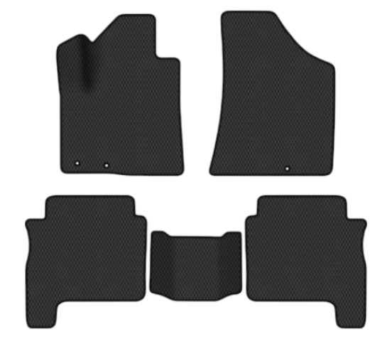 EVA килимки в салон авто EVAtech для Santa FE (CM) Restyling (Hinged Gas Pedal) 5 seats Hyundai 2010-2012 2 покоління SUV USA HY13944CE5KD3RBB - Фото 1