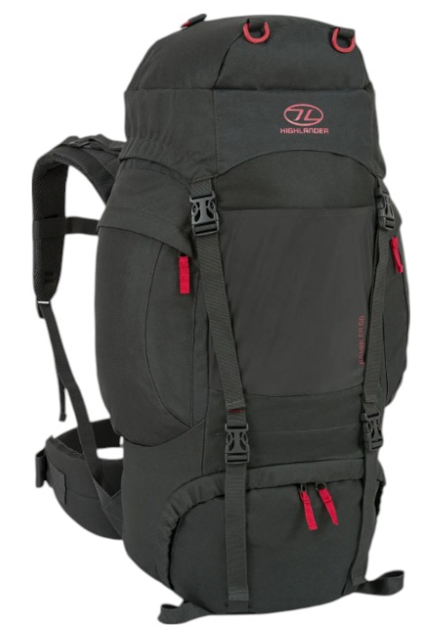 Туристический рюкзак Highlander Rambler 66 Charcoal (RAM066-CH) - Фото 1