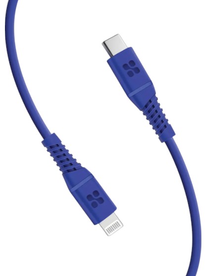 Кабель Promate USB Type-C-Lightning (fletchlink-ci.blue) - Фото 1