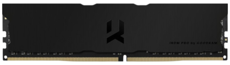 Память DDR Goodram DDR4 16Gb 3600MHz IRDM PRO Deep Black (IRP-K3600D4V64L18S/16G) - Фото 1