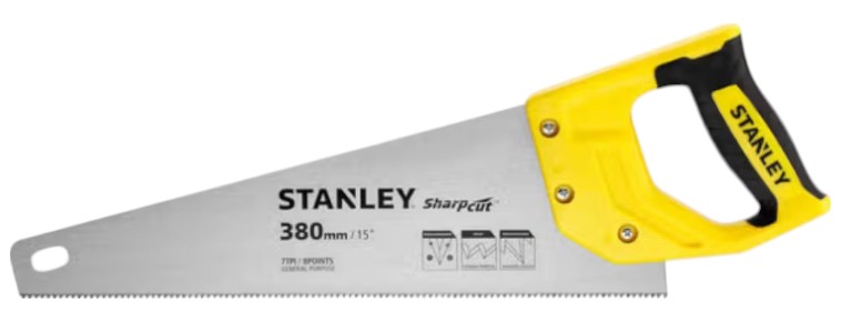Ножовка Stanley SHARPCUT 380 мм (STHT20366-1) - Фото 1