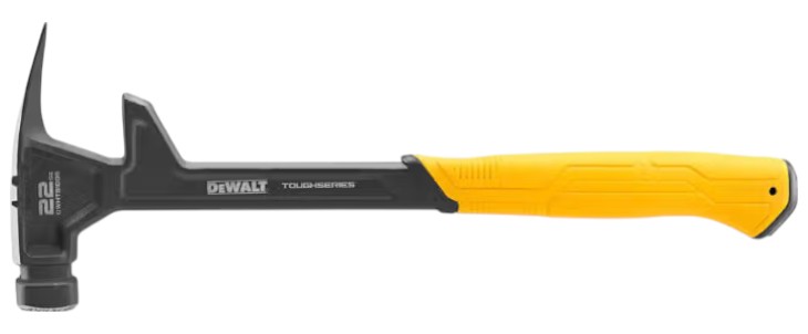 Молоток DeWALT DEMO-CLAW цельнометаллический вес головки 624 г (DWHT51008-0) - Фото 1