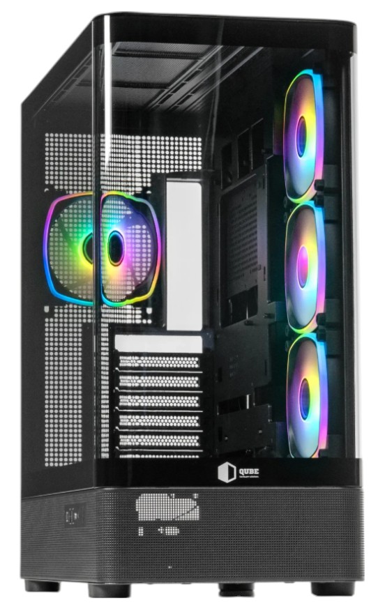 Корпус QUBE MASTERFORCE Black (MASTERFORCE_GBNU3) - Фото 1