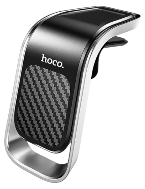 Автодержатель HOCO CA74 Black+Silver (6931474733924) - Фото 1
