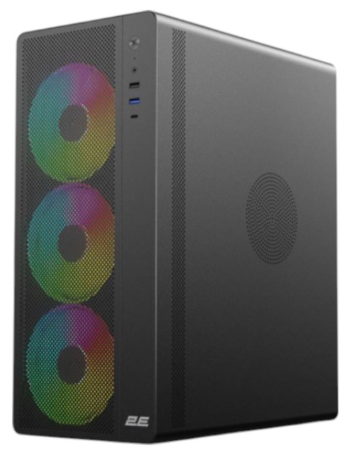 Корпус 2E GAMING Credo Plus V510B без БП Black (2E-V510B) - Фото 1