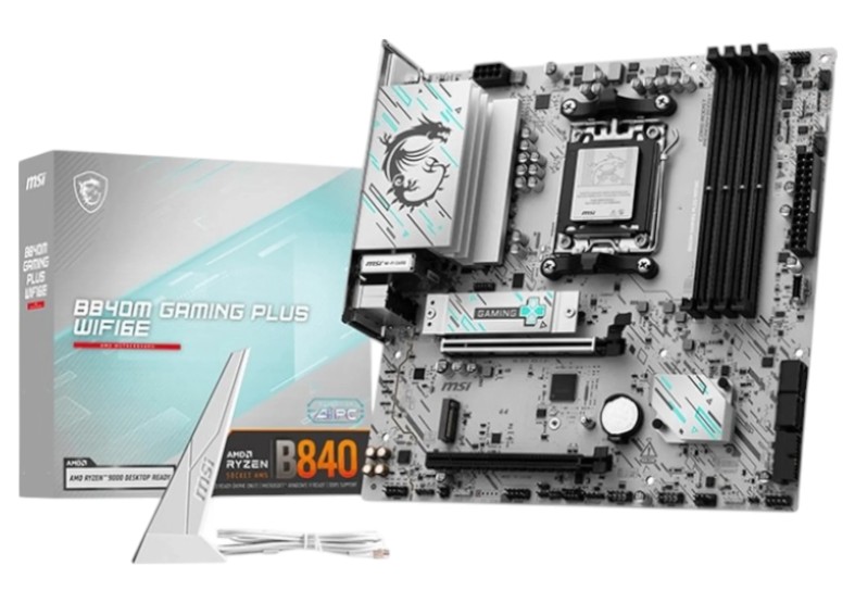 Материнская плата MSI B840M GAMING PLUS WIFI6E DDR5 - Фото 1