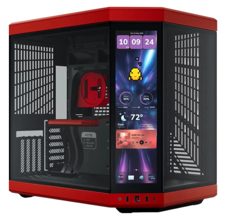 Корпус Hyte Y70 Touch Infinite Black-Red (CS-HYTE-Y70TTI-RB) - Фото 1
