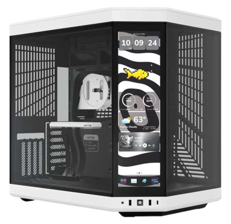 Корпус Hyte Y70 Touch Infinite Black-White (CS-HYTE-Y70TTI-WB) - Фото 1