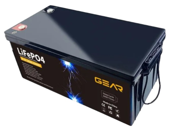 Аккумулятор для ИБП GEAR LiFePo4 25.6V/100 Ah 2560Wh (GB-LiFePo4-25.6-100) - Фото 1