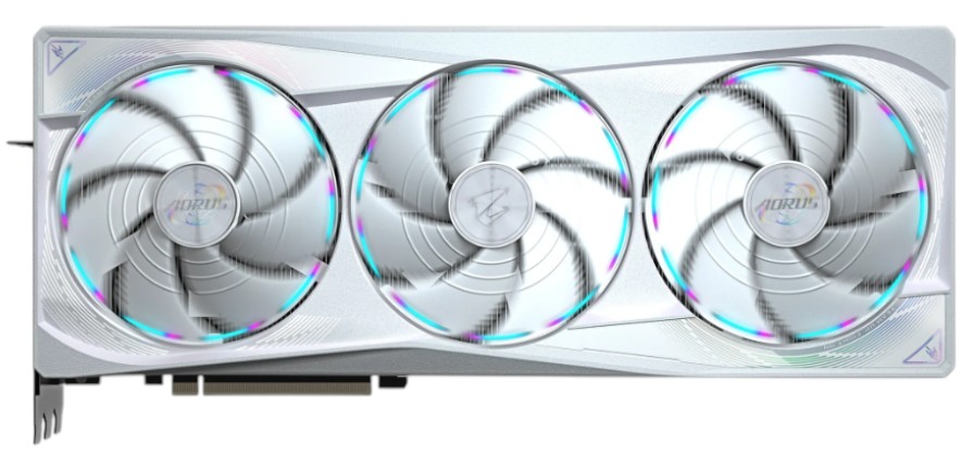 Відеокарта Gigabyte GeForce RTX 5090 32GB GDDR7 Aorus Master Ice (GV-N5090AORUSM ICE-32GD) - Фото 1