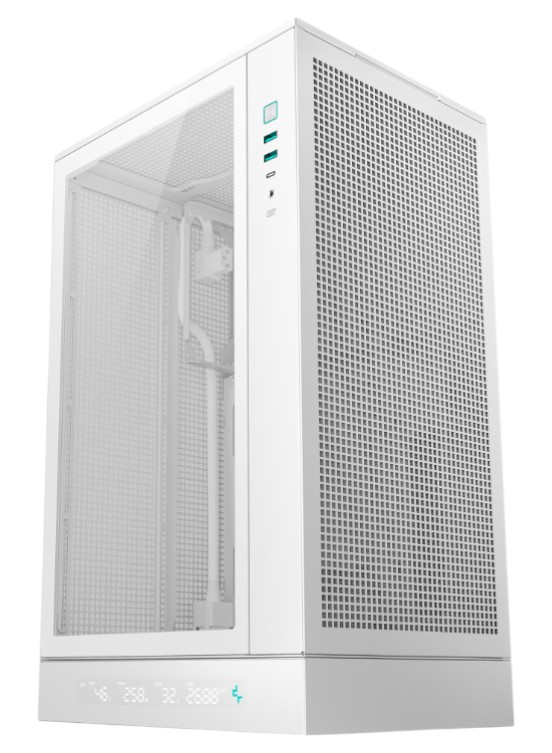Корпус Deepcool CH270 Digital White (R-CH270-WHNDM0-G-1) без БП - Фото 1