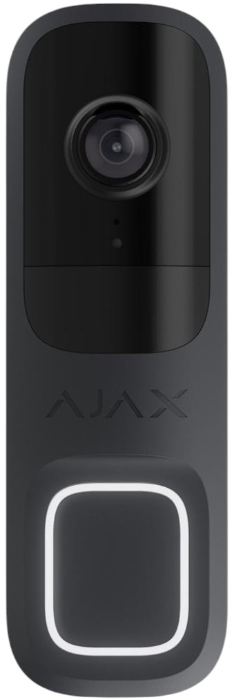 Бездротовий дверний дзвінок Ajax Doorbell (8EU) ASP Graphite (000053537) - Фото 1