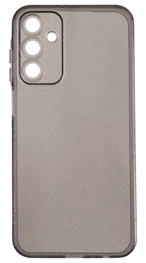 Чехол для смартфона Gelius Silicone Clear Shine for Samsung S24FE Black (100726) - Фото 1