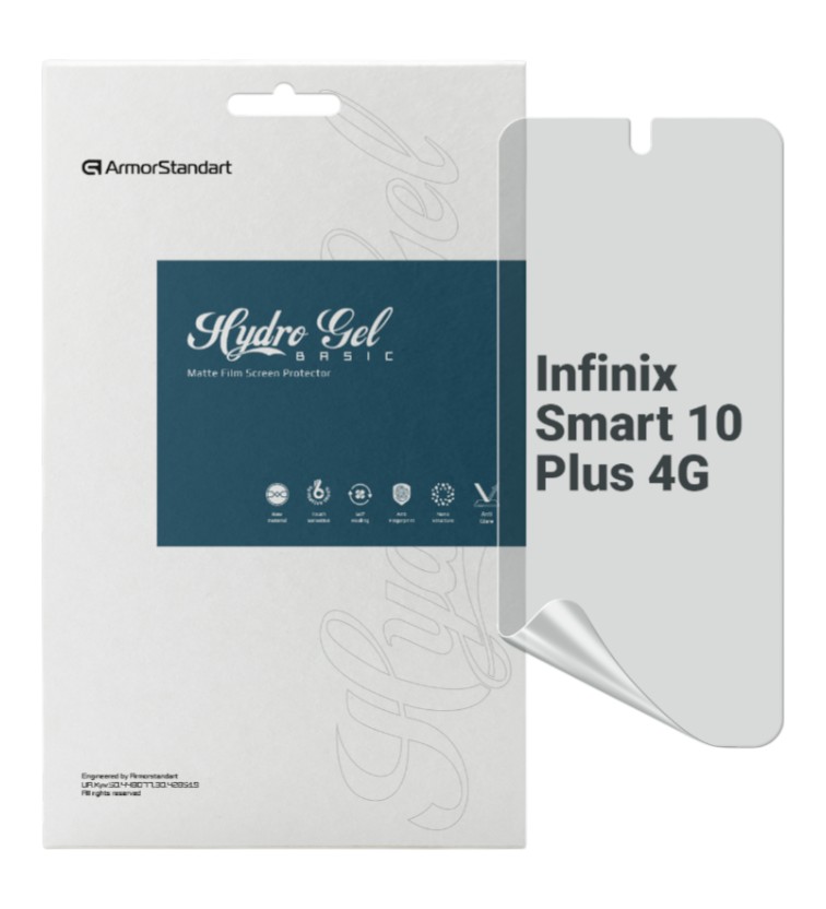 Захисна плівка для смартфону Armorstandart Matte for Infinix Smart 10 Plus 4G (ARM87996) - Фото 1