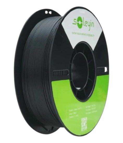 Нитка для PLA-картриджа Creality ULTRA Filament 1.75 мм чорний (3301010500) - Фото 1