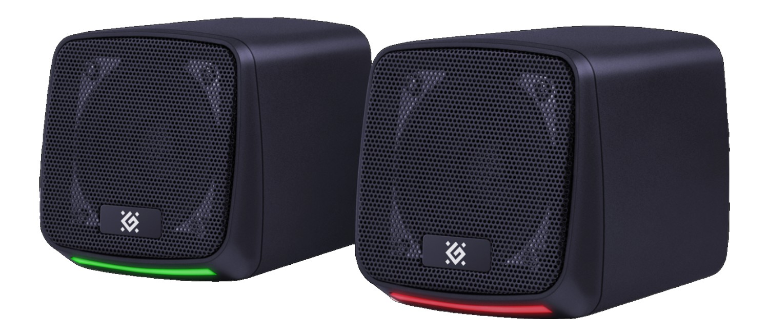 Компьютерная акустика компактная 2.0 Defender J3 6W/LIGHT/USB (65963) - Фото 1