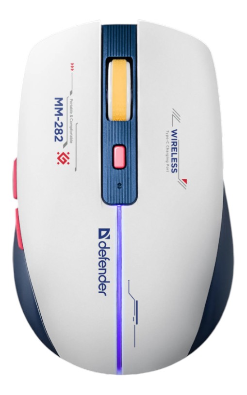Мышь беспроводная игровая Defender Dila MM-282 (52282) - Фото 1