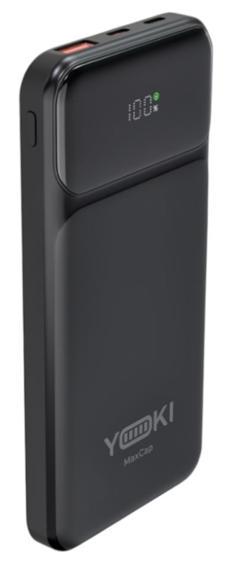 Батарея мобильная YOKI MaxCap 22,5W 10000 mAh Black (YK-PMC1021) Black - Фото 1