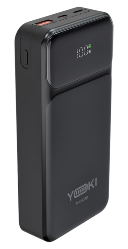 Батарея мобильная YOKI MaxCap 22,5W 20000 mAh Black (YK-PMC2021) Black - Фото 1