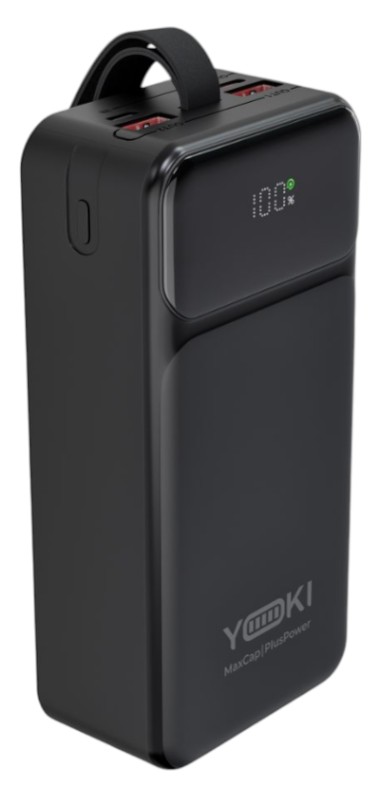 Батарея мобільна YOKI MaxCap 65W 40000 mAh Black (YK-PMC4061) Black - Фото 1