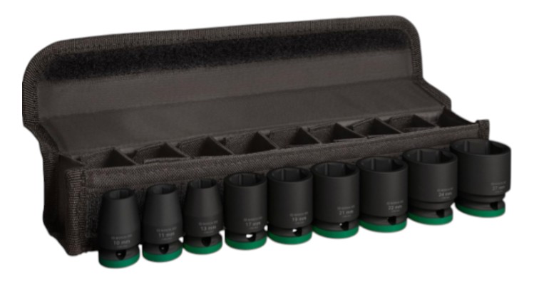 Набір торцевих голівок Bosch Professional Standart 9 шт. 1/2" (2.608.003.038) - Фото 1