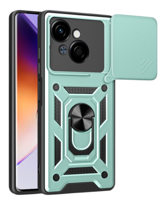 Чохол для смартфону BeCover Military for Tecno Spark Go 1 (KL4) Dark Green (713679) - Фото 1