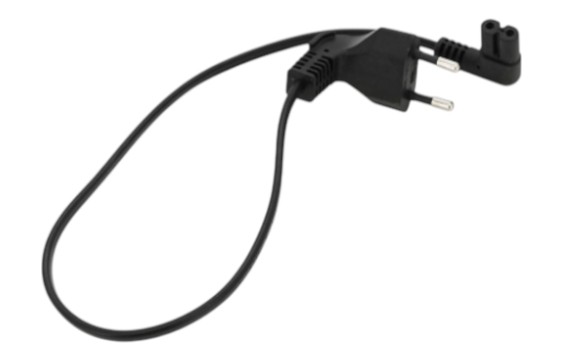 Кабель питания Voltronic Q50/300 0.5 m 0.5 mm (PC-184/2 CEE7/16-C7 CU5) - Фото 1
