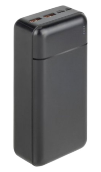 Батарея мобильная RIVACASE 30000 mA QC/PD 22.5W VA2103 (Black) - Фото 1