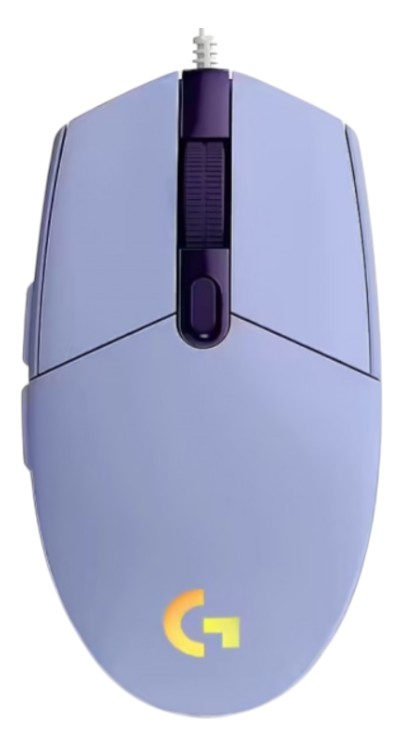 Мышь проводная игровая Logitech G102 Lightsync USB (910-005857) - Фото 1