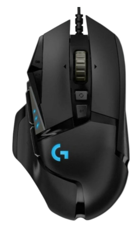 Мышь проводная игровая Logitech G502 Hero High Performance Black (910-005474) - Фото 1