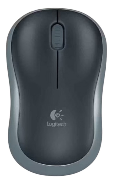 Мышь беспроводная Logitech M185 Gray (910-002252) - Фото 1