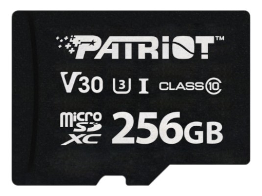 Карта памяти Patriot VX Series 256GB Micro SDXC V 30 Class 10 (PSF256GVX31MCX) - Фото 1