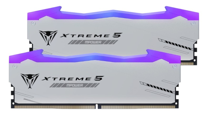 Память DDR Patriot DDR5 2x16GB/6400 Viper Xtreme 5 MPOWER RGB (PVXR532G64C32KM) - Фото 1