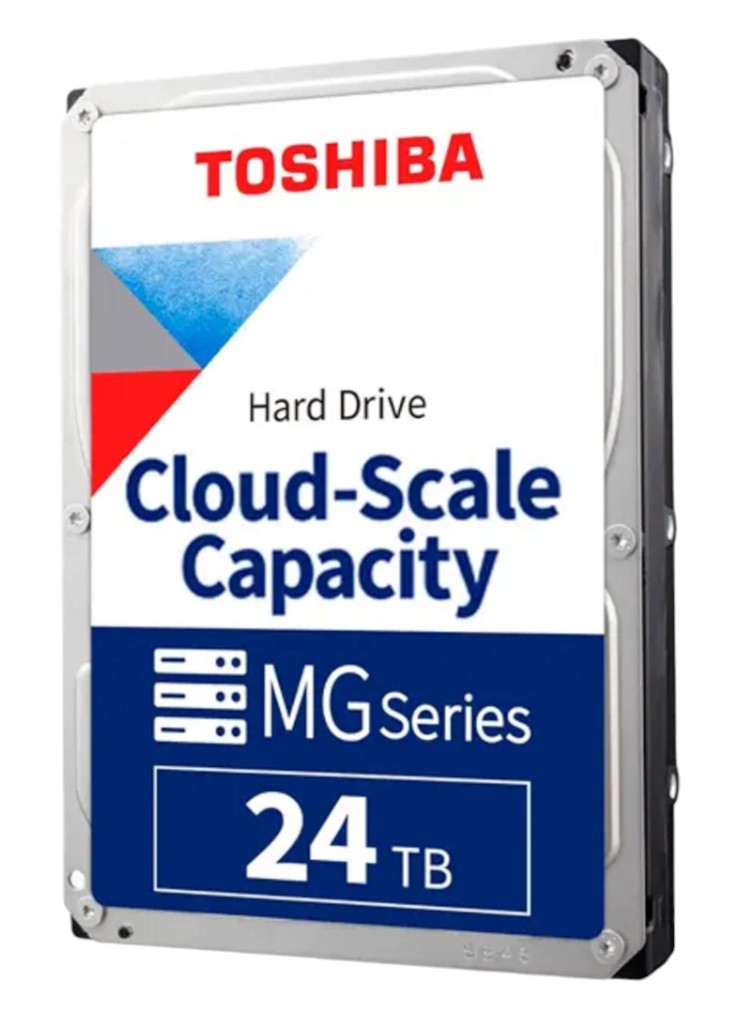 Жесткий диск внутренний Toshiba HDD SATA 24TB 7200RPM 6GB/S 512MB (MG11ACA24TE) - Фото 1