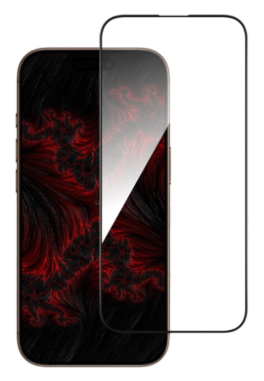 Защитное стекло для смартфона Intaleo Full Glue ESD for Apple iPhone 16 Pro Black (1283126594724) - Фото 1