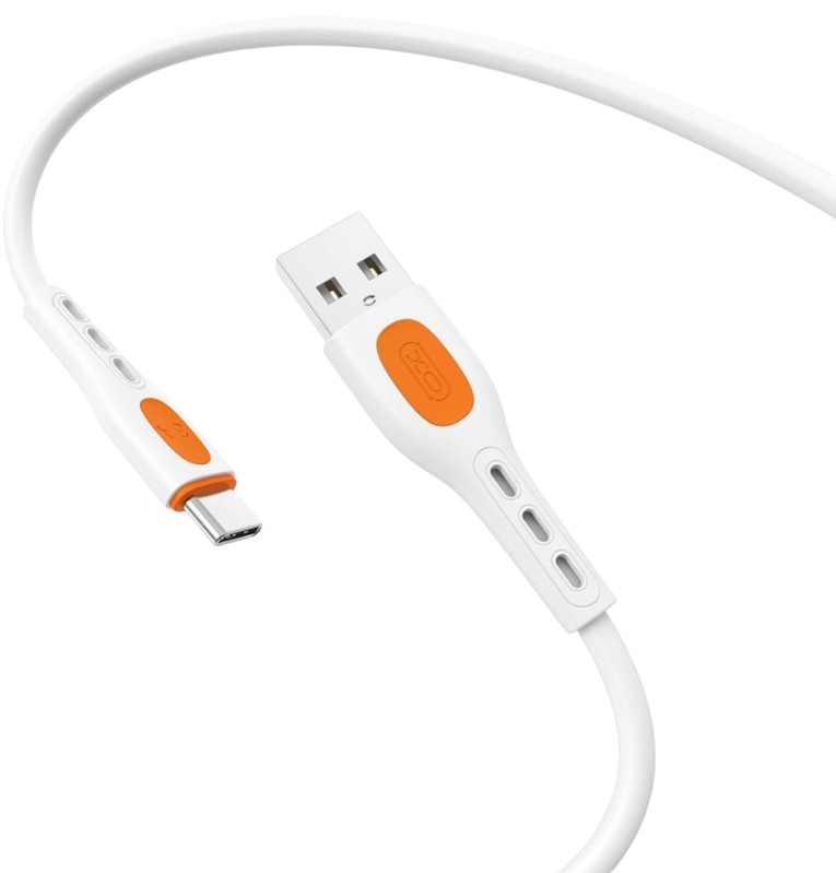 Кабель синхронізації даних XO Jian Yan Series USB-A to Type-C 1m (NB280_C_White) - Фото 1